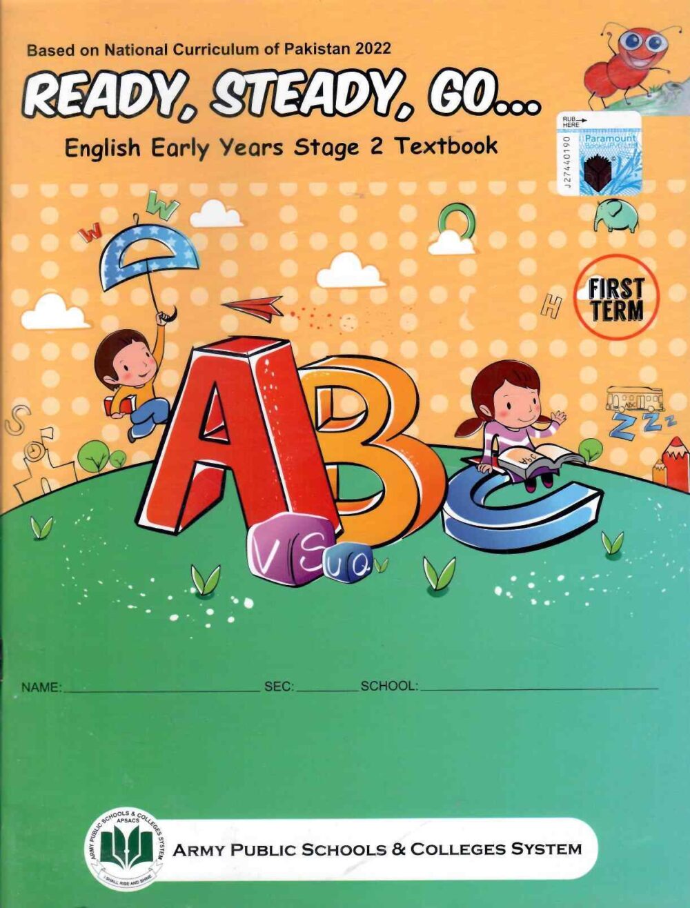 RSG English Term 1 KG – amsmart