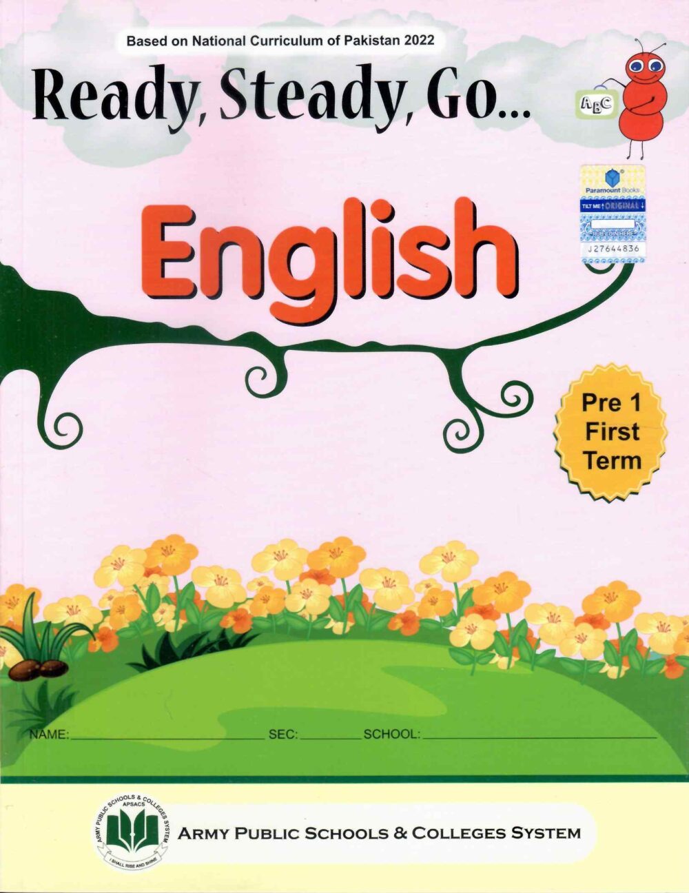 Ready Steady Go English – PRE 1 Term 1 | amsmart