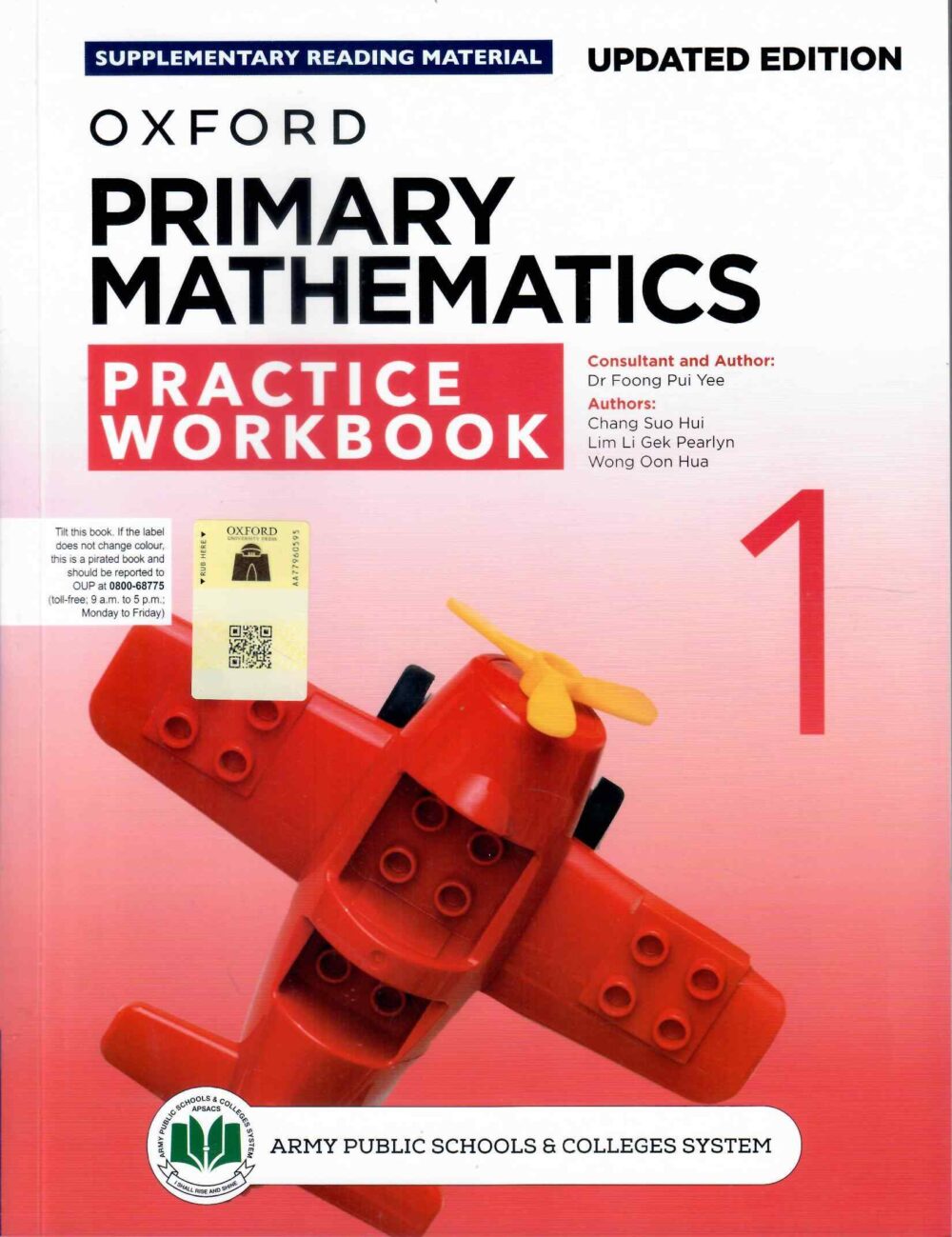 Oxford Primary Math – Workbook 1 (Updated)