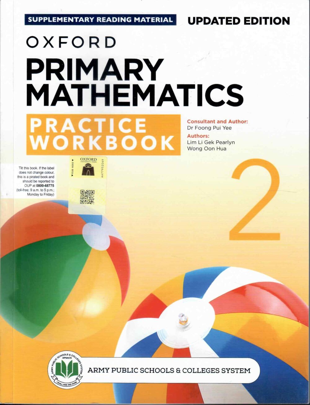 Oxford Primary Mathematics – Practice Workbook 2 (New Edition)