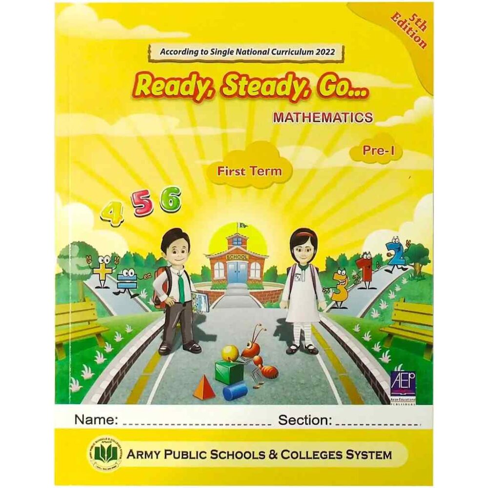 Ready Steady Go Mathematics – PRE 1 Term 1 | Asian Traders Edition