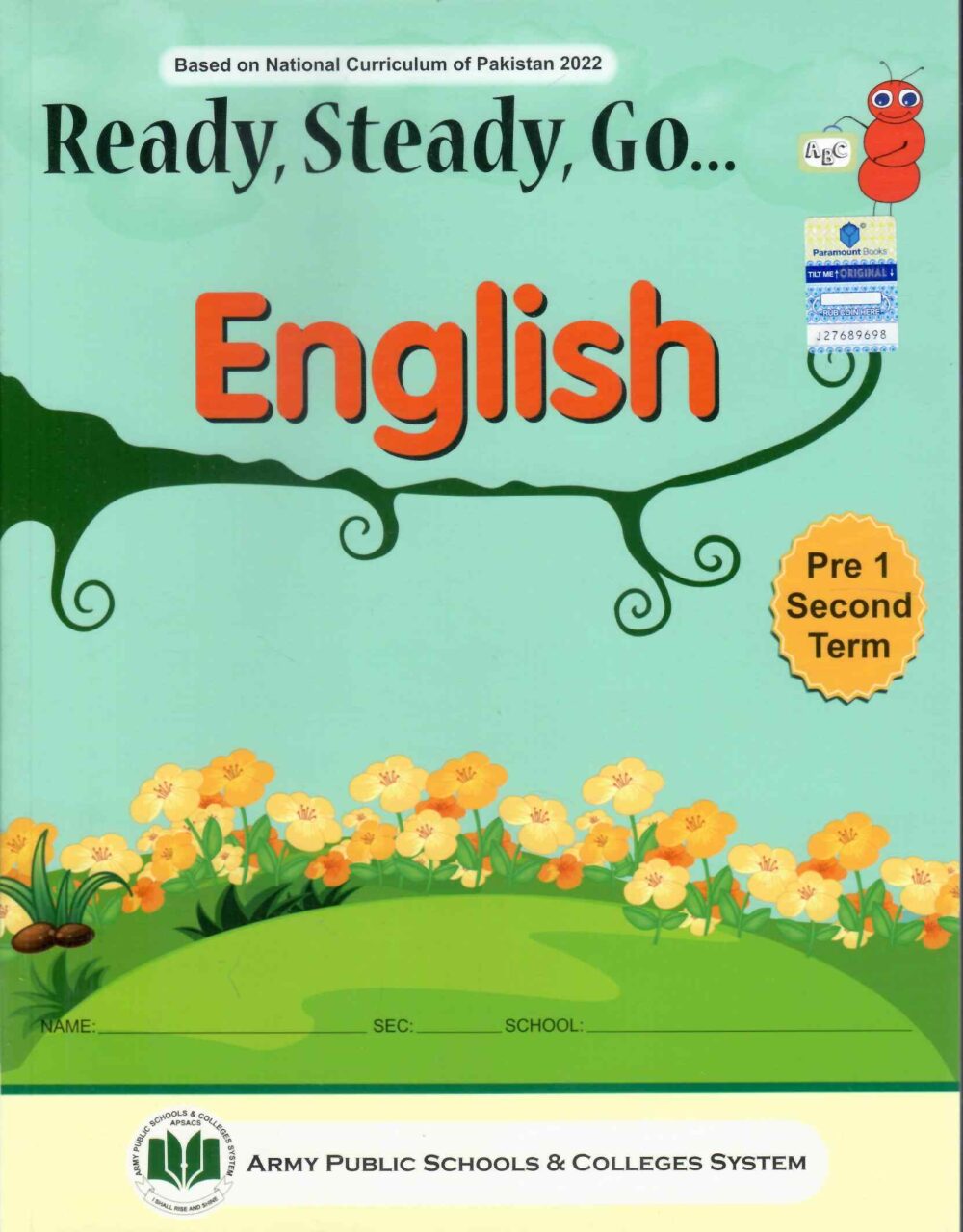 Ready Steady Go English – PRE 1 Term 2 | amsmart
