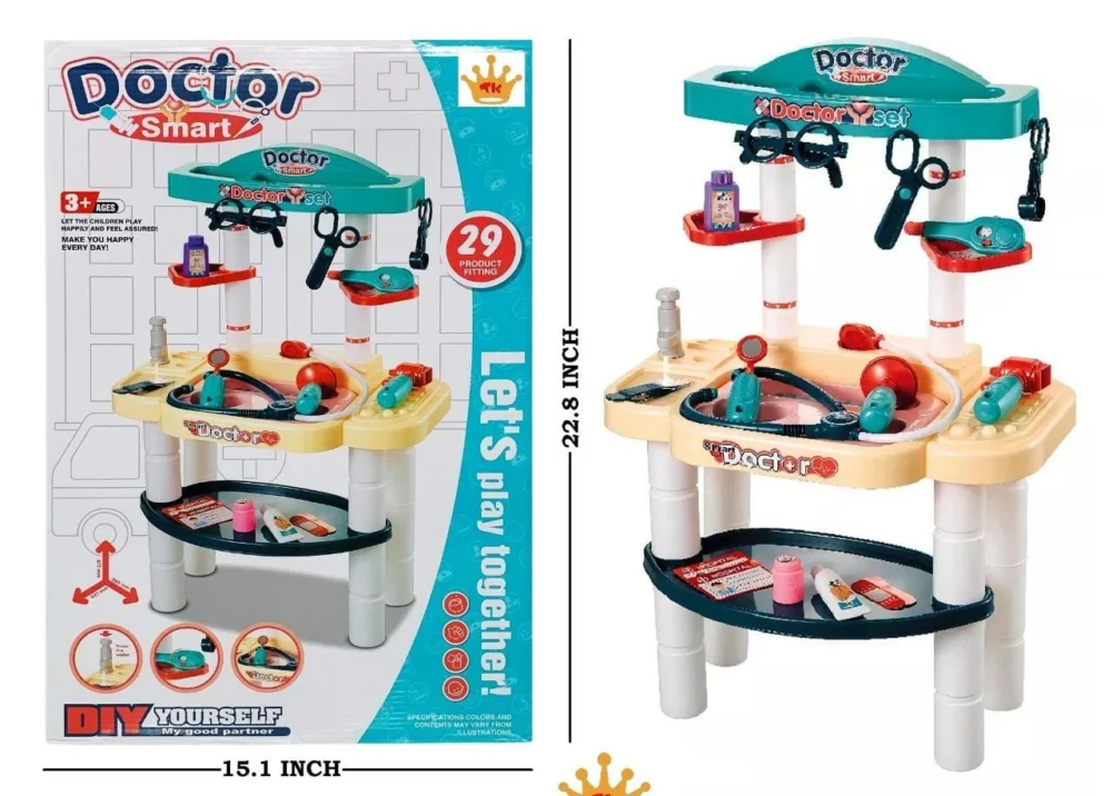 Doctor Smart Toy Set – 32 Pieces, Ages 3+