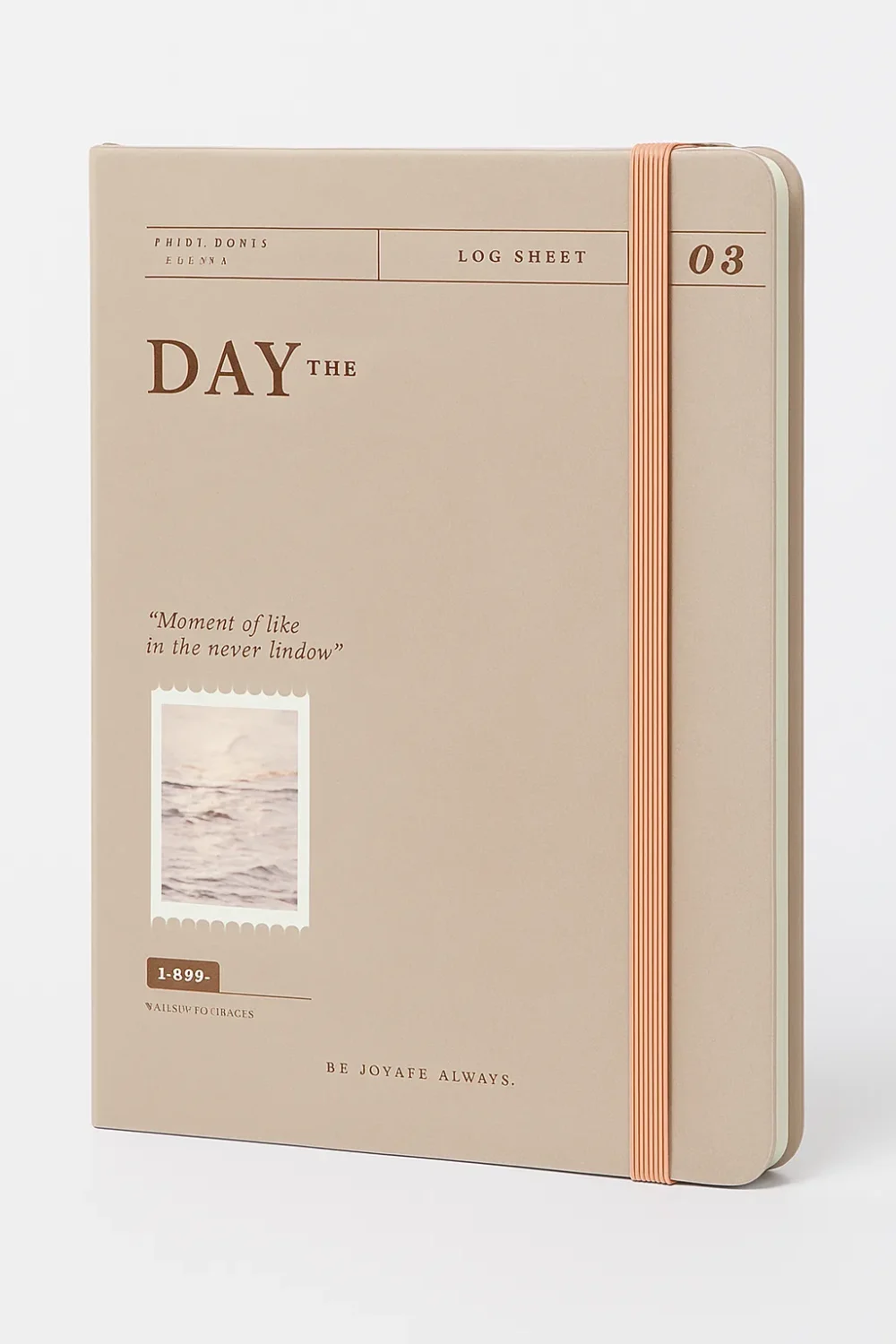 “The Day Log” – Vintage Aesthetic Journal