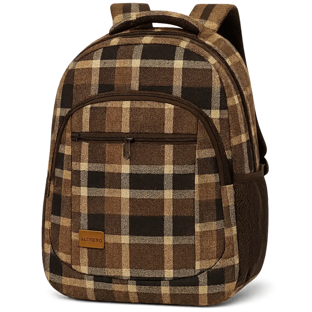 Checkered Backpack – Stylish & Durable | amsmart.pk