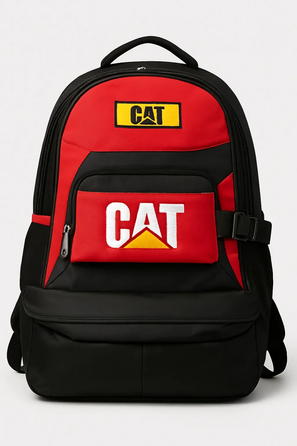 CAT ZEE Backpack – Red & Black