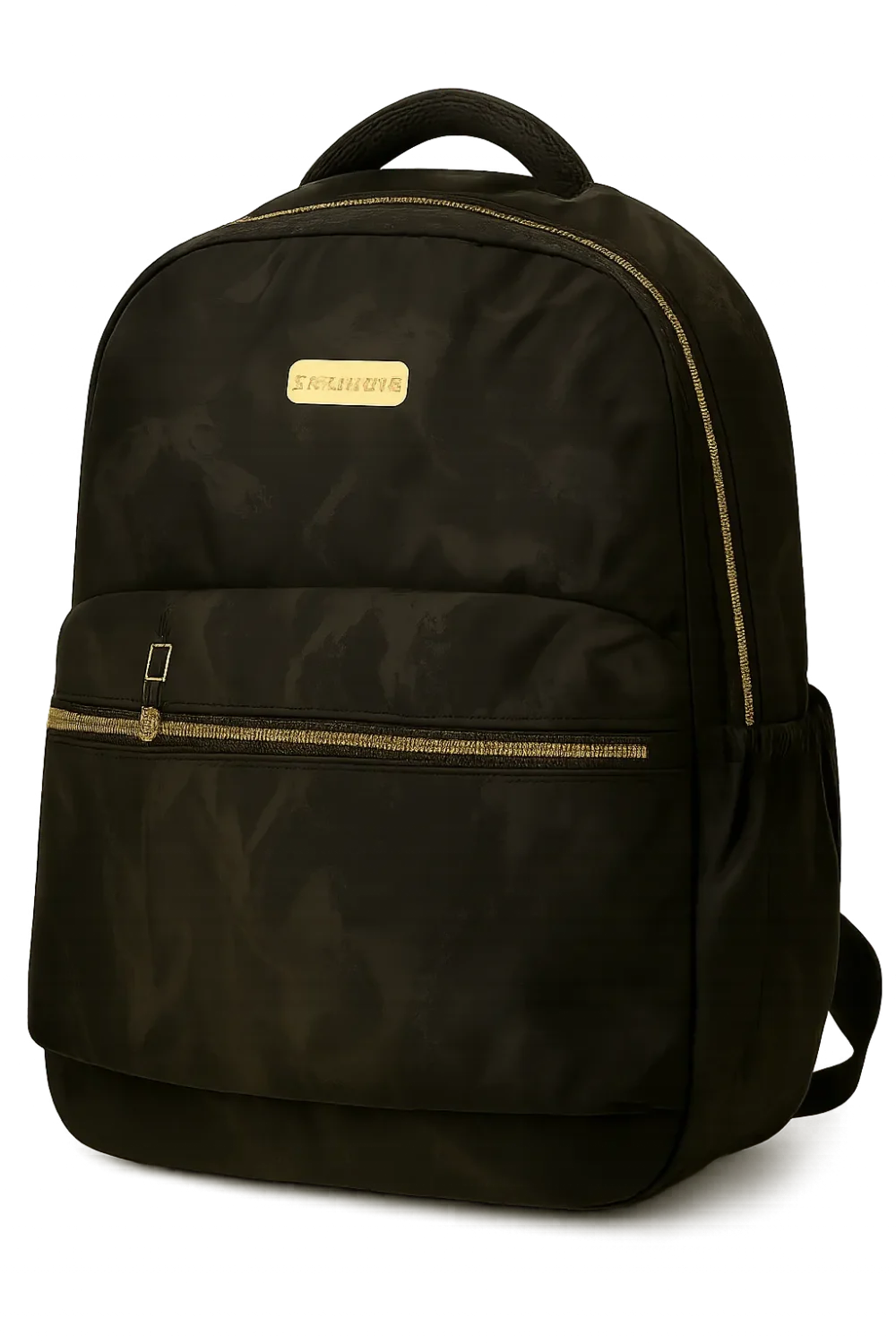 SILLY BIRD Camo Backpack – Black Edition