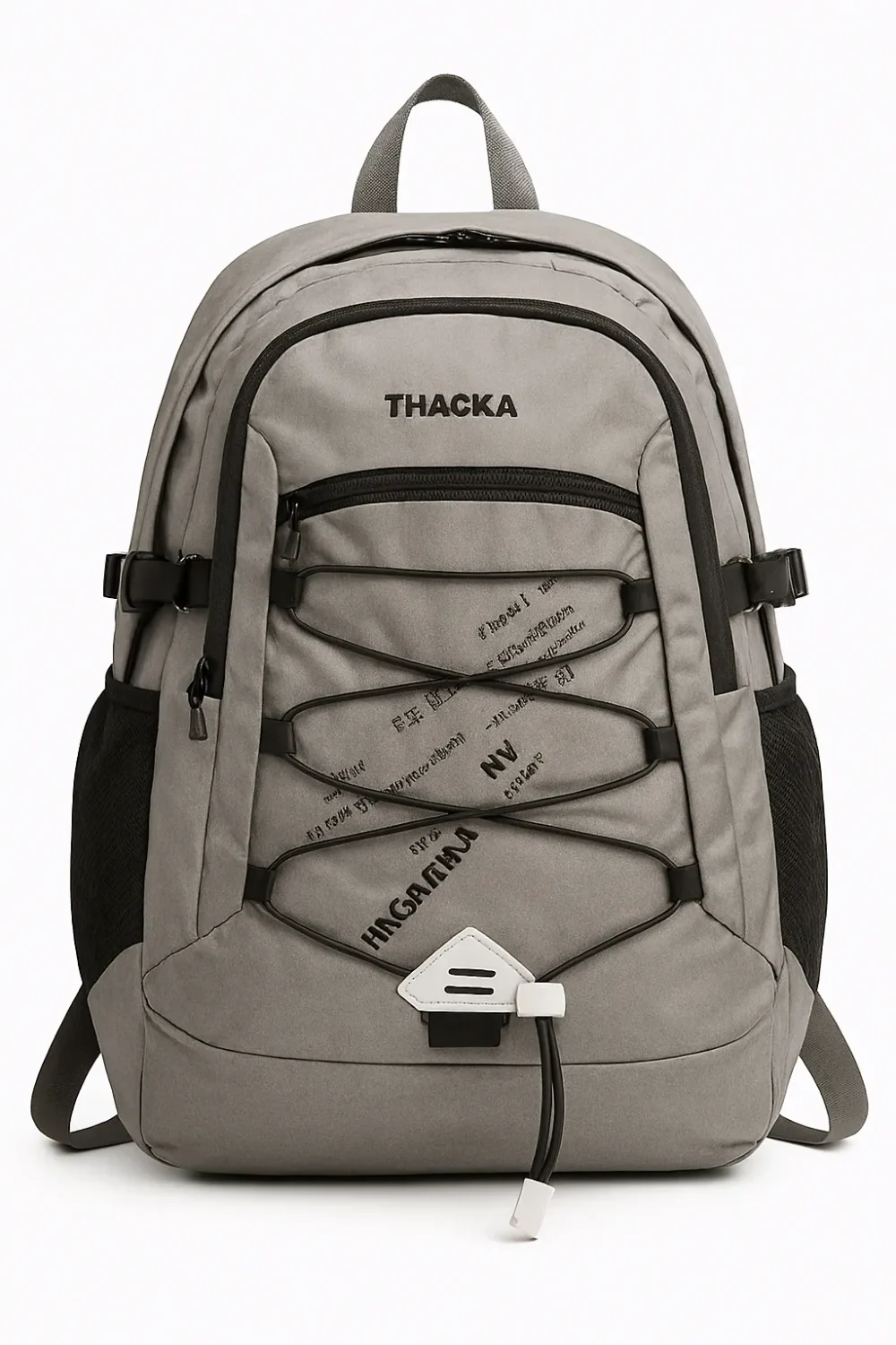 NEGEN Multi-Pocket Backpack – Gray Edition