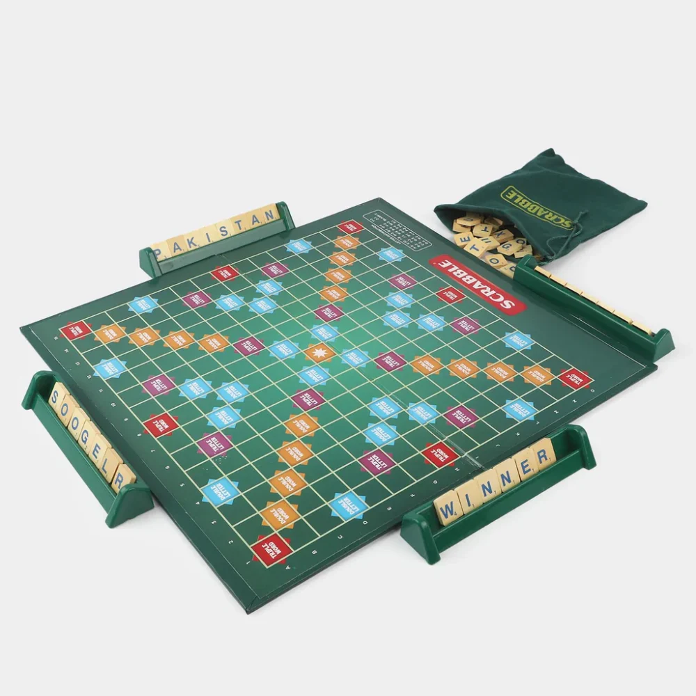 Scrabble Crossword Game – Classic Word Challenge (2–4 Players)